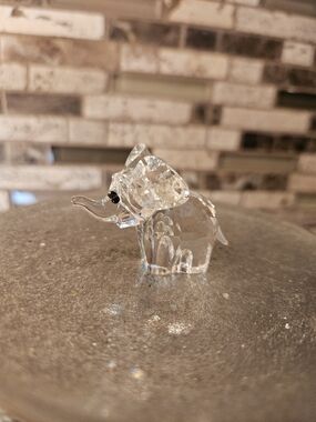 Swarovski Clear Crystal Elephant